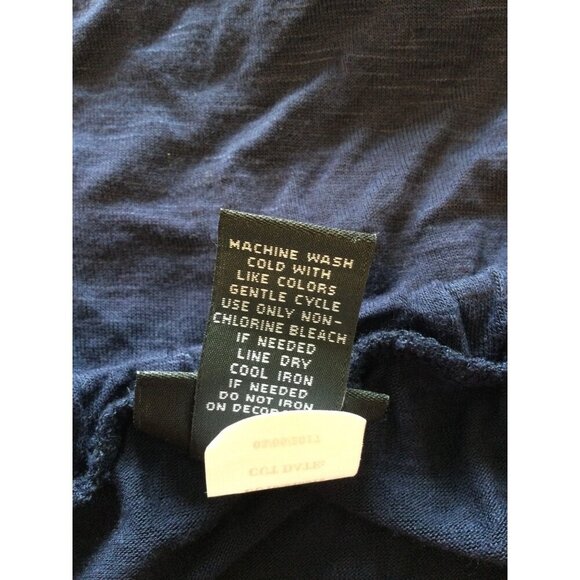 Torrid Womens Sleeveless Boho Top Size 2 2X Navy Blue Embroidered - Picture 6 of 8